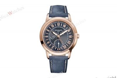 TWF Patek Philippe Complications 42mm 31-260 PS Movement Blue Face/Band Watch